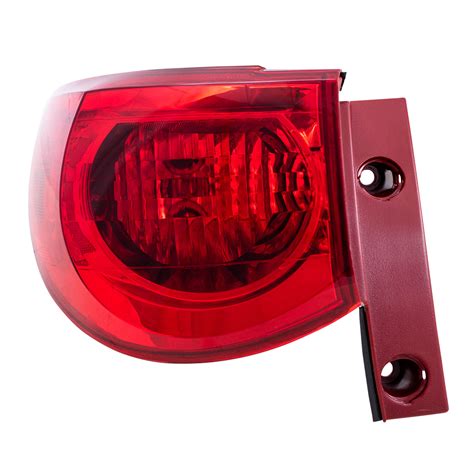 09-12 Chevrolet Traverse Drivers Taillight Tail Lamp Quarter Panel ...