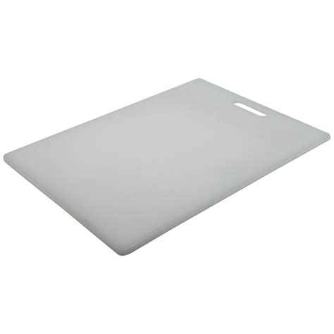 18" x 24" White Plastic Cutting Board w/ Handle, Each - Walmart.com