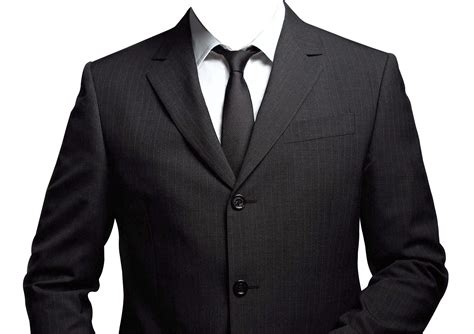 Suit PNG Image | Formal attire for men, All black suit, Black and white suit