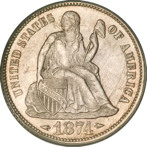 1 Dime "Seated Liberty Dime" (arrows at date) - United States – Numista