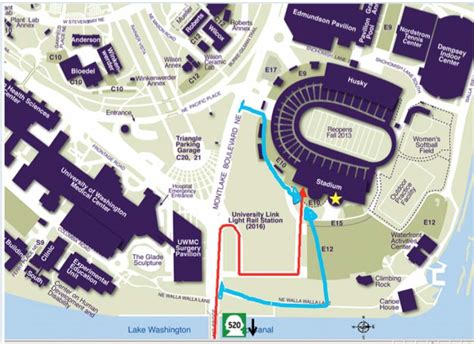 Sports Medicine Center at Husky Stadium: access to parking reroute 9/24 ...