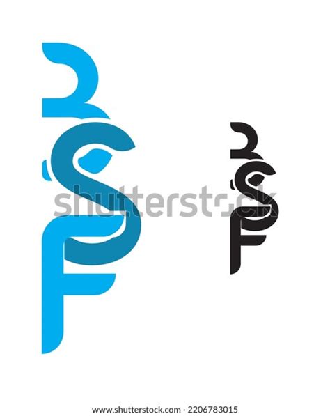 Bsf Logo Design Bsf Letters Vector Stock Vector (Royalty Free) 2206783015 | Shutterstock