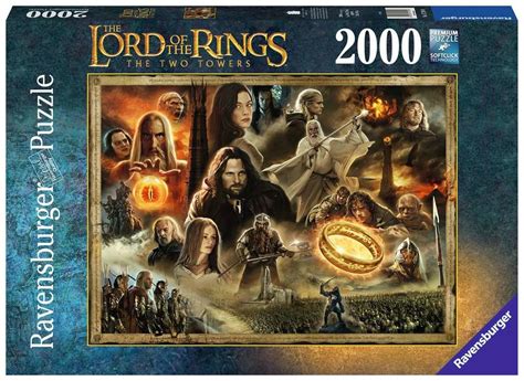 2000 pc Lord of the Rings 2 Towers - Toy Box Michigan toy store