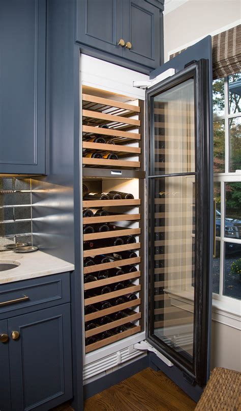 Custom Built-in wine fridge | Cabinetry, Custom cabinetry, Custom cabinets