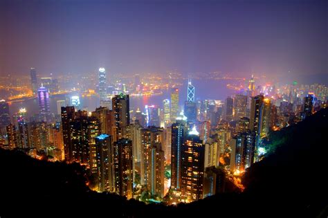 Hong Kong Night View Wallpapers - Top Free Hong Kong Night View ...