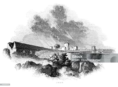 Tyre Ancient Phoenicia Lebanon Bible History Stock Illustration - Download Image Now - Ancient ...