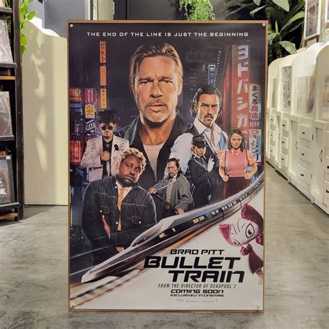 Original Posters :: Action :: Bullet Train - Poster Hub