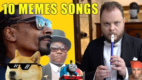 10 Memes Songs on the Slide Whistle - YouTube