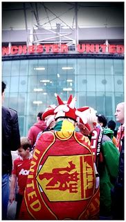 United Flag On Fan | Fan with Manchester United flag | Paul | Flickr