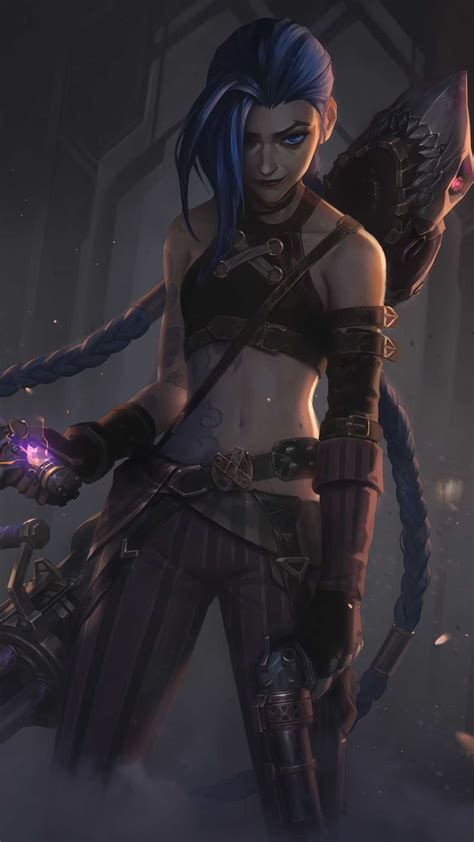 Jinx Arcane Wallpaper Discover more Anime, Arcane, Arcane LOL, Jinx ...