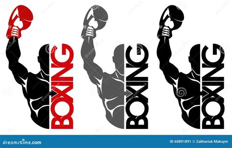 Boxing Logo Cartoon Vector | CartoonDealer.com #76074915