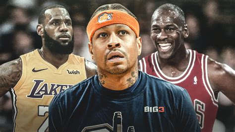 Allen Iverson Passionately Chimes in on LeBron James vs. Michael Jordan ...