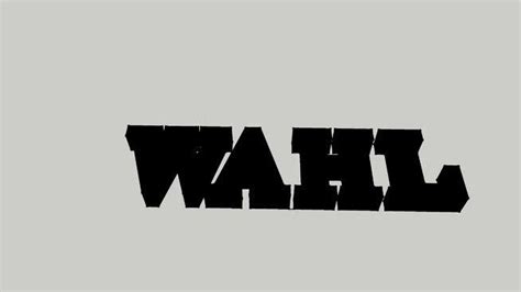 Wahl Logo - LogoDix