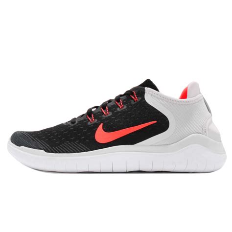 Nike Free RN 2018 Black Total Crimson 942836005 - KicksOnFire.com