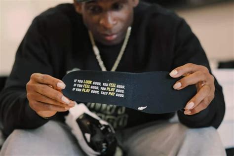 LeBron James admires Deion Sanders' new Nike Diamond Turf 3's - Sports ...