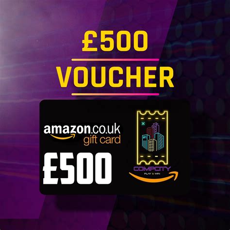 Amazon £500 Gift Card • CompCity Giveaways UK