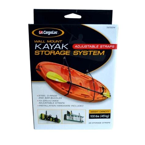 Kayak Wall Mount Storage System