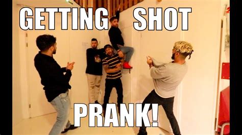 GETTING SHOT PRANK!! - YouTube