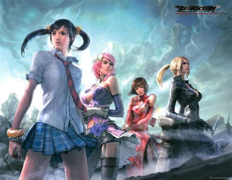 Tekken: Blood Vengeance artwork of Xiaoyu, Alisa, and the William Sisters : r/Tekken