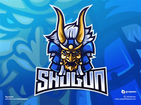 Shogun E-Sport / Mascot Logo Design Concept by Farhan Hidayat | Grapeer ...