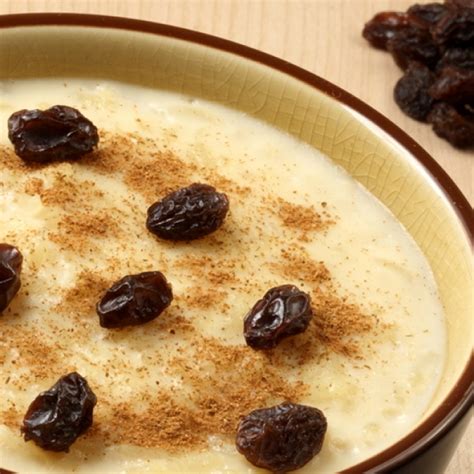 Creamy Raisin Rice Pudding Recipe