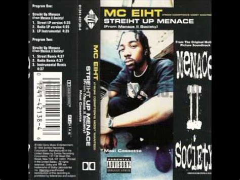 Streiht Up Menace (Radio) - MC Eiht [ LP ] --((HQ))-- DIGITALLY RESTORED - YouTube