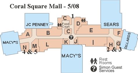 Coral Square Mall Map - Photos