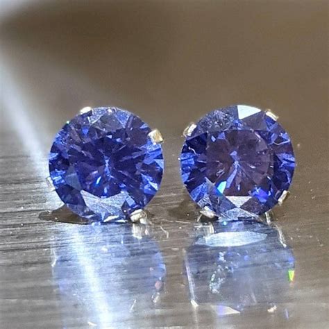 Tanzanite Earrings - Etsy