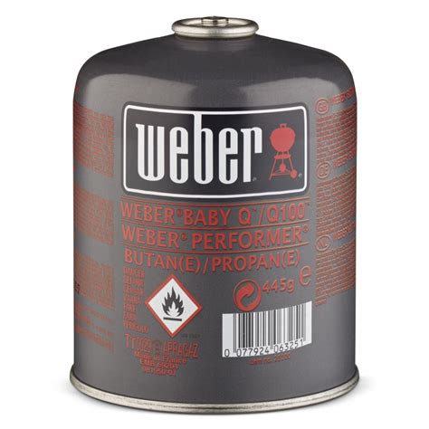 WEBER GAS CANISTER 445 G por 9.99 Euros