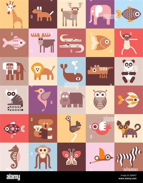 Zoo and animals Stock Vector Images - Alamy