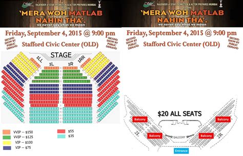 Civic Auditorium Seating Chart: A Visual Reference of Charts | Chart Master