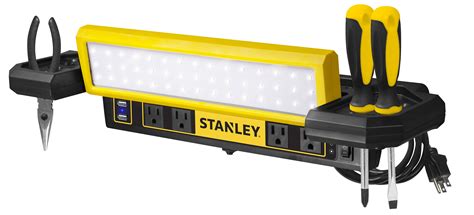 STANLEY Work Bench LED Shop Light/Power Station (PSL1000S) - Walmart.com - Walmart.com