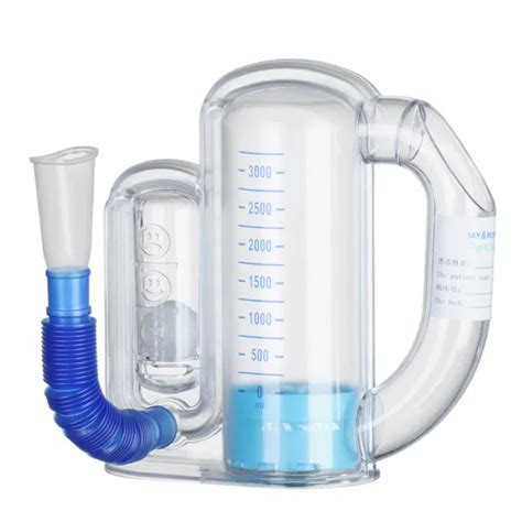 LUNG TRAINER VITAL Capacity Stunning Exercises Spirometer £13.55 ...