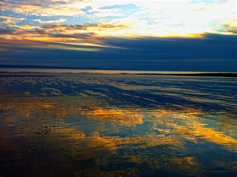 Colourful Skies Trecco Bay Beach January 2012 by welshrocker on DeviantArt