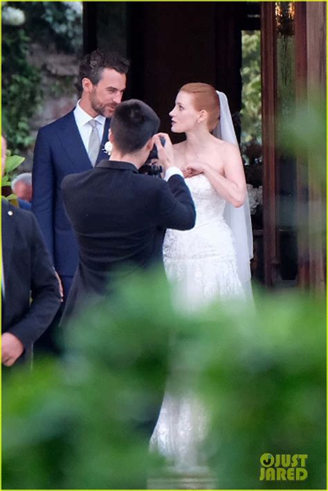 Jessica Chastain's Wedding Photos Revealed - See Her Dress!: Photo ...