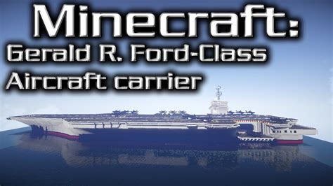 Minecraft Aircraft Carrier Tutorial