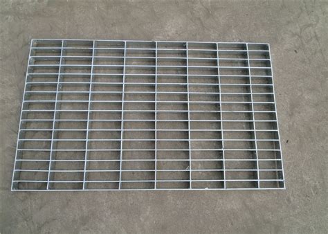 Hot Dipped Galvanized Pressure Locked Grating , Heavy Duty Metal Floor ...