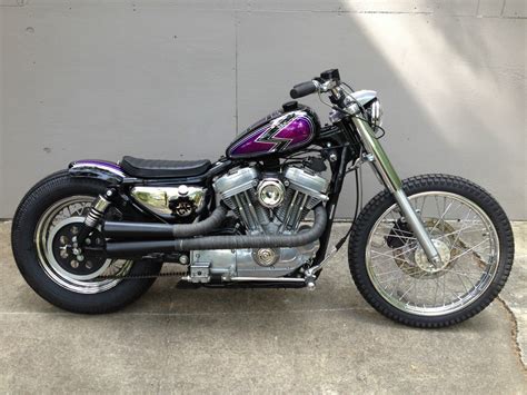 Harley Davidson Sportster Bobber Chopper Low Miles, FREE DELIVERY w ...