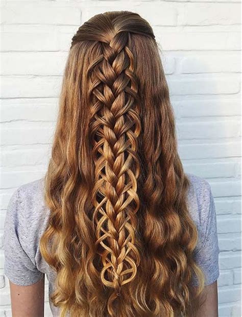 100 Side Braid Hairstyles for Long Hair for Stylish Ladies in 2017 – Page 4 – HAIRSTYLES