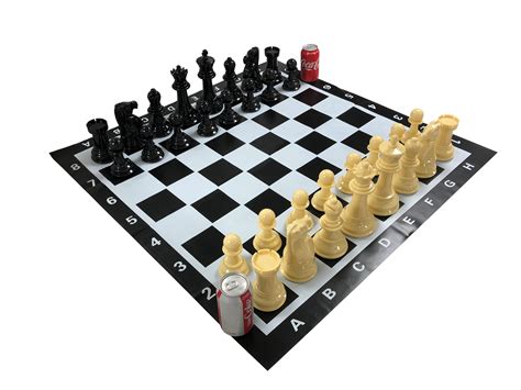 Toys & Hobbies Giant Plastic Chess Set with a 16" King Outdoor Chess ...