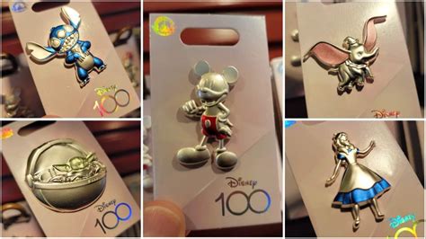 New Disney 100th Anniversary Pins Now Available At Magic Kingdom! | Chip and Company