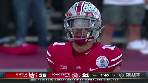 Ohio State Fumbles into the End Zone vs Utah | 2021 College Football ...