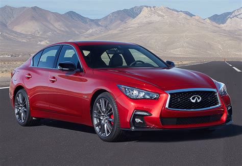 2018 Infiniti Q50S Red Sport 400 - price and specifications