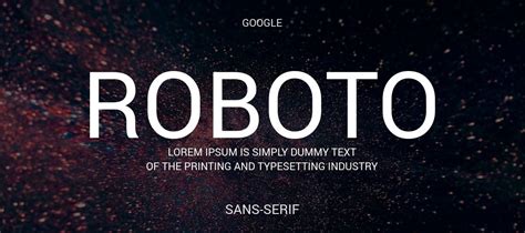 Roboto Font Family Download | Free Font.Download