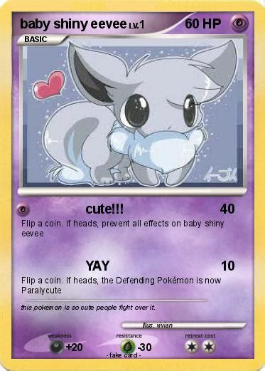 Pokémon baby shiny eevee 1 1 - cute!!! - My Pokemon Card