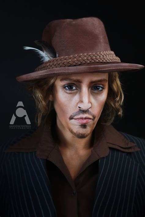 JOHNNY DEPP | Stage makeup, Special effects makeup, Makeup transformation