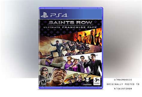 [Fan Made] Saints Row: Ultimate Franchise Pack | PS4 Mock Up | Remastered and in 4K; I can dream ...