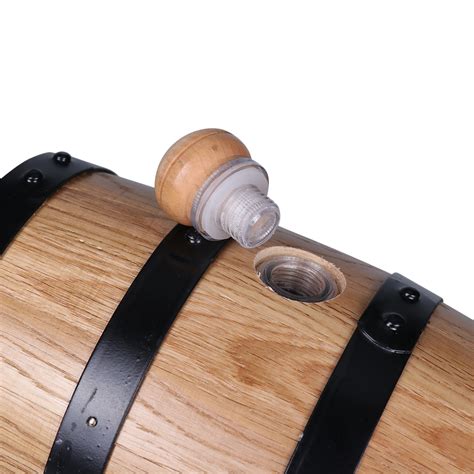 Oak Timber Wine Barrel Beer Whiskey Rum Port Keg Wooden Keg with Spigot ...