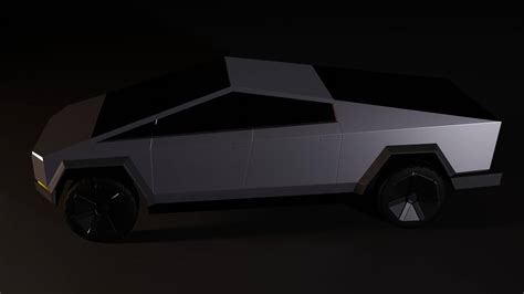 Tesla Cybertruck 2022 - 3D Model by mohamedhany4521