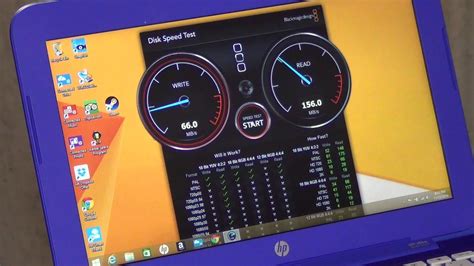 HP Stream 11 - Internal SSD Drive Performance Benchmark Test - YouTube
